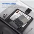 Беспроводная клавиатура с тачпадом складная VHG B033 Foldable Bluetooth Keyboard Black