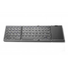 Беспроводная клавиатура с тачпадом складная VHG B089 Foldable Bluetooth Keyboard Black Беспроводная клавиатура с тачпадом складная VHG B089 Foldable Bluetooth Keyboard Black