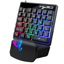 Клавиатура проводная VHG V400 One-handed Gaming Keyboard Black