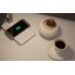 Настольная LED лампа VinHomeGoods с беспроводной зарядкой и USB White