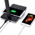 Настольная LED лампа VinHomeGoods с беспроводной зарядкой и USB Black