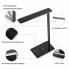 Настольная LED лампа VinHomeGoods с беспроводной зарядкой и USB Black