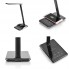 Настольная LED лампа VinHomeGoods с беспроводной зарядкой и USB Black