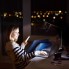Настольная LED лампа VHG GRL019 с беспроводной зарядкой Black