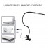 Настольная LED лампа гибкая с USB VHG BC908GTBlack