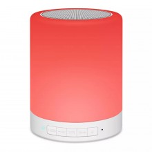 Сенсорный светильник аккумуляторный с блютус колонкой VHG LV2016 Touch Dimmable Table Lamp White