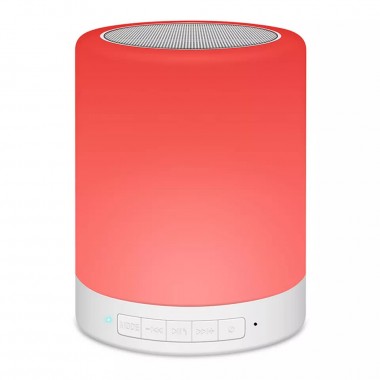 Сенсорный светильник аккумуляторный с блютус колонкой VHG LV2016 Touch Dimmable Table Lamp White