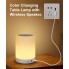 Сенсорный светильник аккумуляторный с блютус колонкой VHG LV2016 Touch Dimmable Table Lamp White