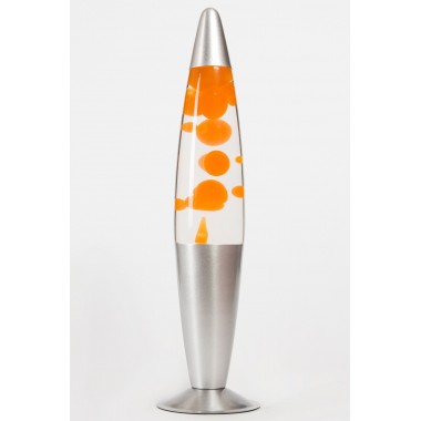 Лампа Лава Lava Lampe 41 см Восковая ЛАВОВАЯ парафиновая Ночник светильник желтая