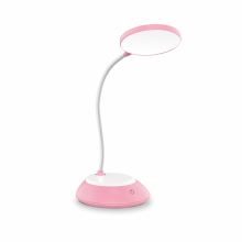 LED настільна лампа TITANUM TLTF-022P з акумулятором, 7W 3000K/4000K/6500K, Pink LED настільна лампа TITANUM TLTF-022P з акумулятором, 7W 3000K/4000K/6500K, Pink