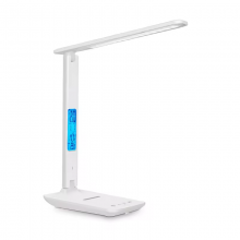 Акумуляторна LED лампа VHG TX26CX з календарем та годинником, White Акумуляторна LED лампа VHG TX26CX з календарем та годинником, White