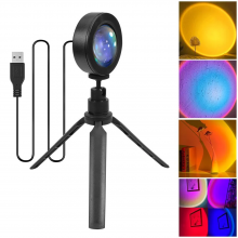 нічник-проектор на триподі з заходо сонця VHG NH-70, Пульт ДК, Sunset Lamp Black нічник-проектор на триподі з заходо сонця VHG NH-70, Пульт ДК, Sunset Lamp Black