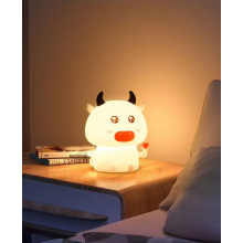 Акумуляторий нічник-Bluetooth колонка VHG Y17 силіконова Корівка Calf Silocon Lamp White Акумуляторий нічник-Bluetooth колонка VHG Y17 силіконова Корівка Calf Silocon Lamp White
