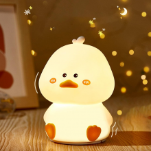 Акумуляторий нічник-світильник VHG SL40 силіконова качечка з пультом ДК Light Duck White Акумуляторий нічник-світильник VHG SL40 силіконова качечка з пультом ДК Light Duck White