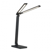 Настольная LED лампа LS-66 8W Double Heads Desktop Lamp , Black
