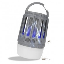 Уничтожитель комаров аккумуляторный  VHG SS-2503 с фонарем для кемпинга Серый
