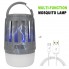 Кемпинговый фонарь от комаров VHG SS-2503 аккумуляторный 2 в 1 Серый