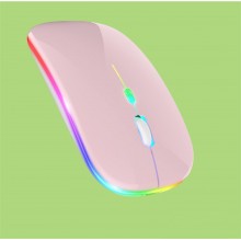 Миша VHG B2 Slim, 2.4Ghz+Bluetooth, Pink Миша VHG B2 Slim, 2.4Ghz+Bluetooth, Pink