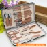 Профессиональный набор для маникюра и педикюра VHG SS-18RG 18 предметов Rose Gold