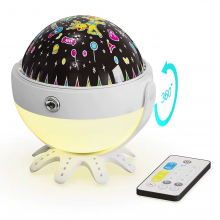 Акумуляторний нічник-проектор VHG F5, White Octopus Lamp