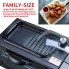Электрическая печь Тостер 3 в 1 VHG WT-168 1250 Вт с кофеваркой и сковородой Black