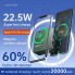 УМБ для ноутбука, телефона VHG Q7 20000 mAh 22,5W Wireless Laptop Power Bank Dark Blue