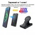 УМБ с беспроводной магнитной зарядкой VHG M918B 15W 5000 mAh PD20W I Подставка для телефона Black