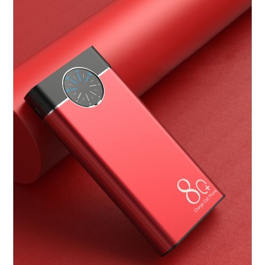 УМБ с индикатором заряда VHG BH19 40000 mAh Power Bank Red