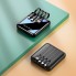 УМБ мини со встроенными кабелями VHG BH12 20000 mAh Power Bank  Mini With 4 Cables Black