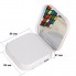 УМБ мини с зеркалом VHG BH15 10000 mAh Make Up Mirror Power Bank White