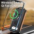 УМБ с солнечной панелью VHG DN54 10000 mAh Portable Solar Charger Wireless Black