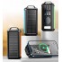 УМБ с солнечной панелью VHG DN54 10000 mAh Portable Solar Charger Wireless Black