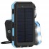 УМБ с солнечной панелью VHG DN23 10000 mAh Portable Solar Charger Blue