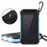 УМБ с солнечной панелью VHG DN23 10000 mAh Portable Solar Charger Blue