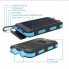 УМБ с солнечной панелью VHG DN23 10000 mAh Portable Solar Charger Blue