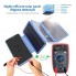 УМБ с солнечной панелью DN39 20000 mAh Portable Solar Charger Wireless 5 panel Blue