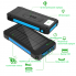 УМБ с солнечной панелью VHG DN36 30000 mAh Wireless Solar Power Charger Blue