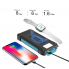 УМБ с солнечной панелью VHG DN36 30000 mAh Wireless Solar Power Charger Blue