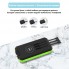 УМБ з сонячною панеллю VHG DN49 30000 mAh Wireless Solar Power Charger Green
