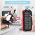 УМБ з сонячною панеллю VHG DN49 30000 mAh Wireless Solar Power Charger Red