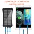 УМБ с солнечной панелью VHG DN26 10000 mAh Portable Solar Charger Wireless Blue