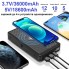 УМБ с солнечной панелью VHG DN52 36000 mAh Wireless Portable Solar Charger Black