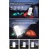 УМБ с солнечной панелью и кемпинговым фонарем на 30 LED VHG HDL-528 30000 mAh Wireless Solar Power Charger Orange