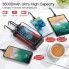 УМБ с солнечной панелью VHG HDL-529 36000 mAh Wireless Solar Power Charger Red