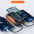 УМБ с солнечной панелью VHG HY-2103С 30000 mAh Wireless Solar Power Charger Orange