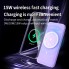 УМБ со встроенным кабелем VHG P2C 10000mAh PD22,5W Wireless Portable Power Charger Type-C Cable Black