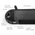 УМБ с солнечной панелью VHG T016 12000 mAh Solar Power Bank Black