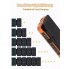 УМБ с солнечной панелью VHG WSC32-2 20000 mAh Wireless Solar Power Charger 5 Panel Brown