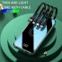 УМБ со встроенными кабелями VHG YM-378 20000 mAh Portable Power Charger 4 Cables Black