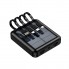 УМБ мини с солнечной панелью и кабелями VHG YM-384 10000 mAh Portable Solar Charger Black